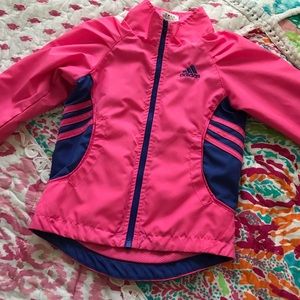 EUC pink and purple lightweight jacket